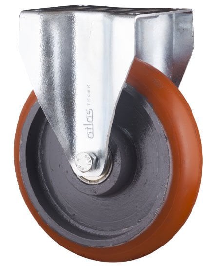 Poliüretan Kaplama Döküm Tekerlek (Rulmanlı, Sabit Maşalı)