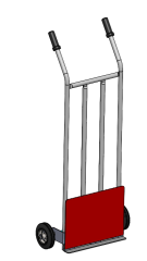 Katlanır Kürekli Yük Taşıma Arabası