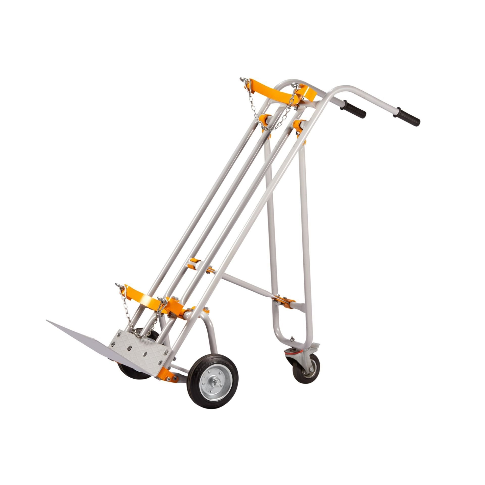 Destekli Tekli Tüp Taşıma Arabası