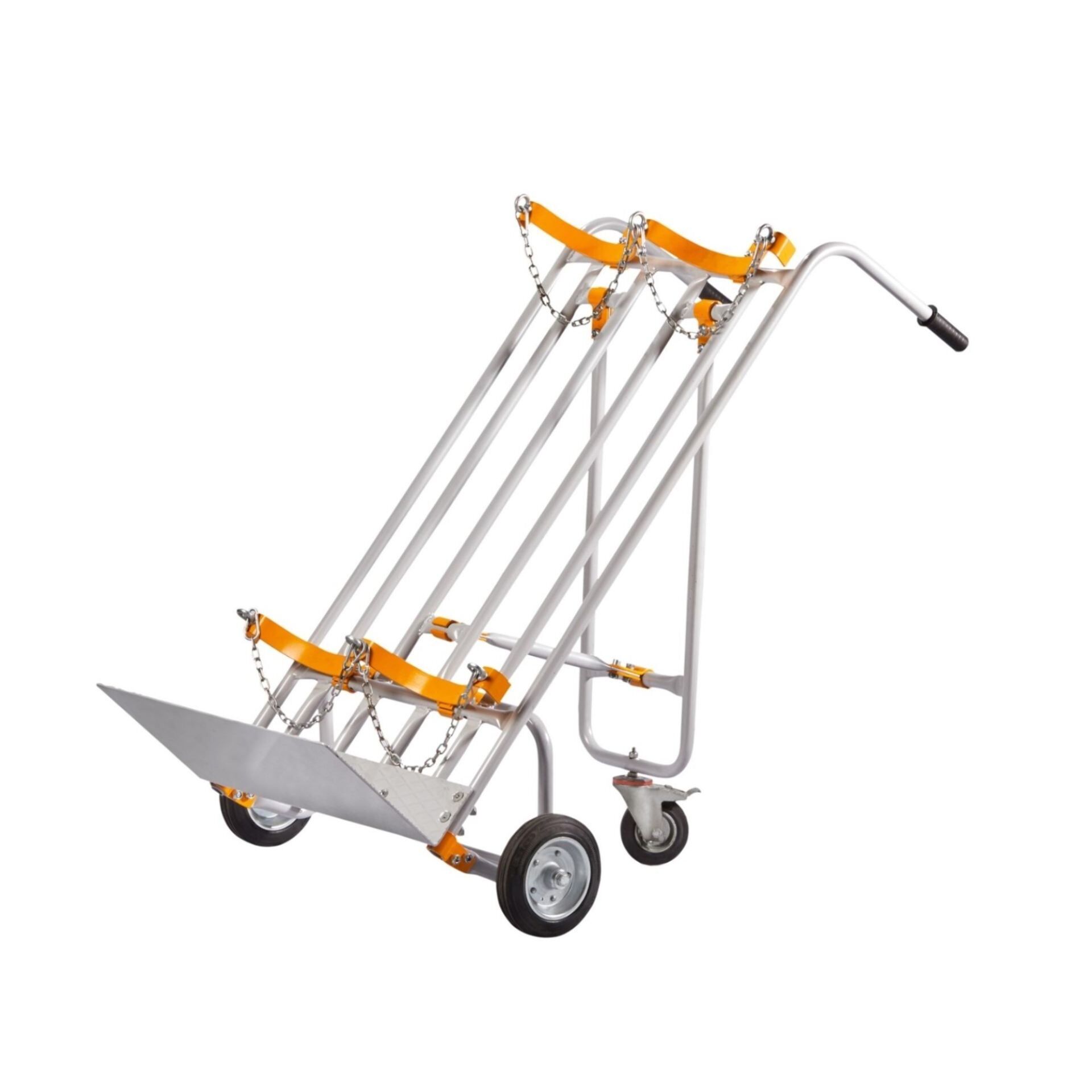 Supported Double Tube Transport Trolley